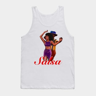 Salsa dancing couple - the best of Salsa Tank Top